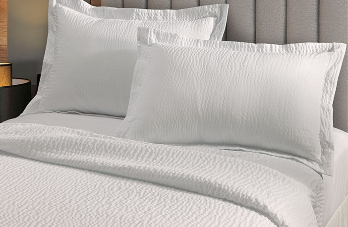 Textured Coverlet Shams Set Shop Decorative Linens Bedding