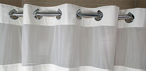 Basketweave Shower Curtain