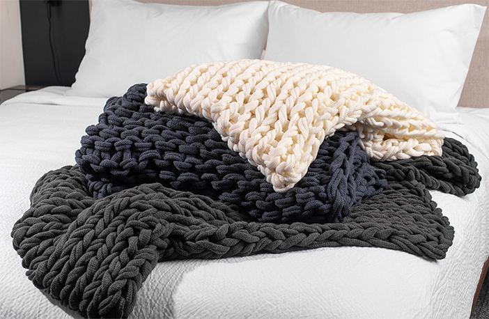 Hygge Throw Blanket | Shop Quality Hotel Bedding, Pillows, Bathrobes, and  More Guest Favorites at Shop Courtyard